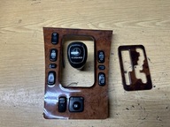 Mercedes W210 Drewno Dekory Panel Przełączników Szyb Gałka Zmiany Biegów