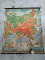 Eugeniusz Romer Mapa Azji AZJA 1947 / 1948