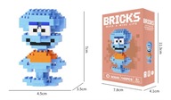 KLOCKI BRICKS SKALMAR Z BAJKI SPONGEBOB 145 SZTUK KLOCKÓW