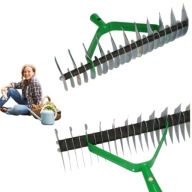 GRABIE TRAWNIKA 32X23CM MOCNE METALOWE DO OGRODU TRWALE PROFESJONALNE PROS