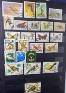 Znaczki pocztowe ZSRR CCCP lata 60 80 zwierzęta gady ptaki płazy ssaki 68 s