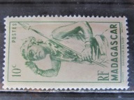 Madagaskar kolonia francuska stary znaczek (2/21