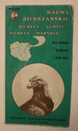 BIEBRZA - BAGNA BIEBRZAŃSKIE - KOTLINA BIEBRZAŃSKA - mapa skala 1 : 50 000