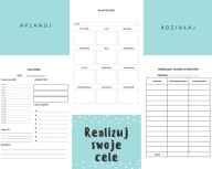 Planer Organizer Zestaw 7 plików PDF do wydruku