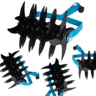 RĘCZNY KULTYWATOR OGRODOWY METALOWY 28X18 CM DO PRAC OGRODOWYCH SPULCHNIACZ