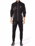 Dres Philip Plein Czarny Złoty Rozmiar 3XL