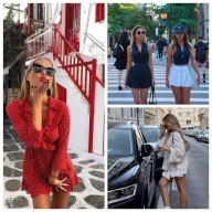 Mega Paka Ubrań Damskich 315 szt Perełki Mix Marek Premium Cream