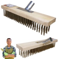 SZCZOTKA RĘCZNA GOSPODARCZA MIOTŁA ZAMIATACZ BEZ TRZONU ULICÓWKA 50X6 CM