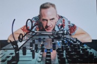 FATBOY SLIM - zdęcie z autografem