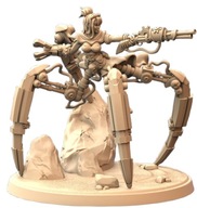 Steam Punk Mechanical Valkyrie of Crucible Mechaniczny Pająk Pinup E NSFW