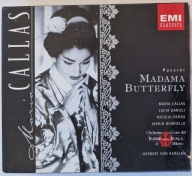 Puccini Madama Butterfly Maria Callas Karajan La Scala EX Holland 2x CD Irl