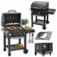 GRILL WĘGLOWY ACTIVA MASTERCOOK ANGULAR RUSZT ŻELIWNY 57,5 X 42,0 CM