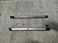 AUDI A4 8W0 LISTWY NA PROGI PODŚWIETLANE PRAWA LEWA KOMPLET S-LINE