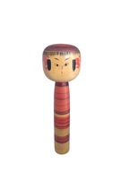 Oryginalna japońska lalka kokeshi typ tradycyjny rodzina Tsuchiyu 36,5 cm