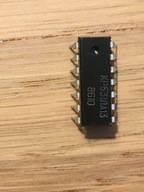 Układ KR531ŁA13=74S38, 4x NAND 2 wejściowe, OC, układ szybki