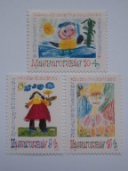 Węgry - Rysunki dzieci - Mi. 4197-99 **