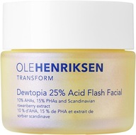 OLEHENRIKSEN Dewtopia 25% Acid Flash Facial Maska do Twarzy AHA PHA