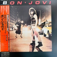 Bon Jovi Bon Jovi EX+/NM Japan Obi LP 1984 Mercury 25PP-119
