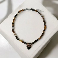 Naszyjnik z Kamieni Naturalnych Agat