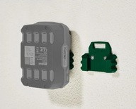 UCHWYT ŚCIENNY DO AKUMULATORÓW 20V | ORGANIZER WARSZTATOWY