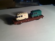 TRIX wagon towarowy DB platforma skala N 1:160