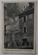 WARSZAWA. Wjazd na Rynek Staromiejski z ul. Świętojańskiej