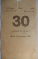 kartka z kalendarza 1984