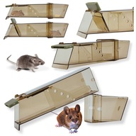 MYSZOŁAPKA ŻYWOŁAPKA HUMANITARNA ŁAPKA NA MYSZY SZCZURY GRYZONIE PUŁAPKA