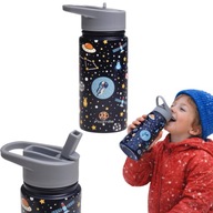 KUBEK TERMICZNY DLA DZIECI ZE STALI NIERDZEWNEJ 480 ML CZARNY