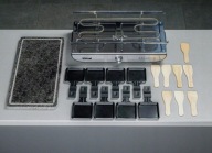 grill elektryczny Yoer Racletto srebrny/szary 1400 W