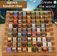 Klocki MAGNETYCZNE MINECRAFT 100 el MIX prezent creeper tnt Święta HIT