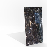 CZARNY GRES POLEROWANY 120x60 złoto, srebro, błękit - jak granit Blue Pearl