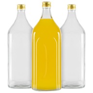 5x Butelka szklana GALON DANIEL 1,75L DAMA NA WINO WHISKY WÓDKĘ GRUBE SZKŁO