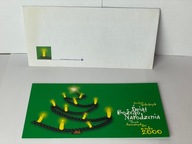 Karnet do kart telefonicznych TP Święta "99 Życzenia po polsku z kopertą