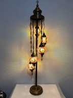 Orientalna mozaikowa lampa podłogowa w stylu tureckim
