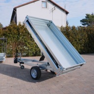 PRZYCZEPA WYWROTKA Brenderup BT4260 258x143 DMC 1800kg PROMOCJA kat.B