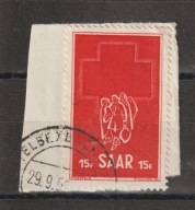 Saarland Mi. 218 kasowany