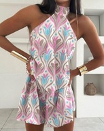 LA MILLA KOMPLET BLUZKA/CHUSTA + SZORTY MULTICOLOR M/L