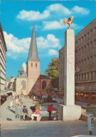 NIEMCY - ESSEN - POMNIK KOGUT - KOŚCIÓŁ - NADRENIA PÓŁNOCNA-WESTFALIA
