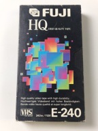 FUJI HQ E-240 KASETA VIDEO VHS MAGNETOWID