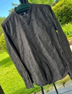 3 Koszula Ecko Unltd ciemna zieleń stójka w motocykle bawełna M