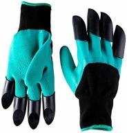 Rękawice ogrodowe Rękawiczki robocze z pazurami i grabiami Komplet 2 sztuki