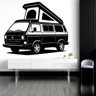 Naklejka na ścianę Volkswagen T3 Westfalia Transporter 55cm