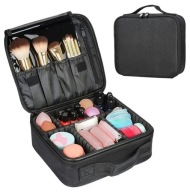 ETUI ORGANIZER KUFEREK NA KOSMETYKI KOSMETYCZKA TORBA PODRÓŻNA TWARDA