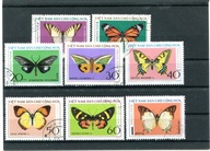 A51056) Motyle: Vietnam 833 - 840 gest.