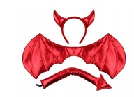 Akcesoria Diabła / Kostium Strój Karnawałowy / Uniwersalny