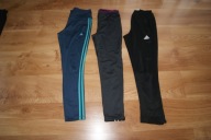3 x Spodnie dresowe dresy 146/152 na 10-12 lat ADI-DAS