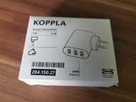 Oryginalna ładowarka IKEA KOPPLA 3x port USB, kolor biały 17W 3.4A