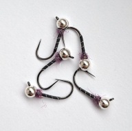 SZTUCZNA MUCHA NIMFA JIG #12 PURPLE COLLAR