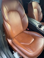 WNĘTRZE tapicerka fotele kanapa skóra Maserati Ghibli idealne BRĄZ